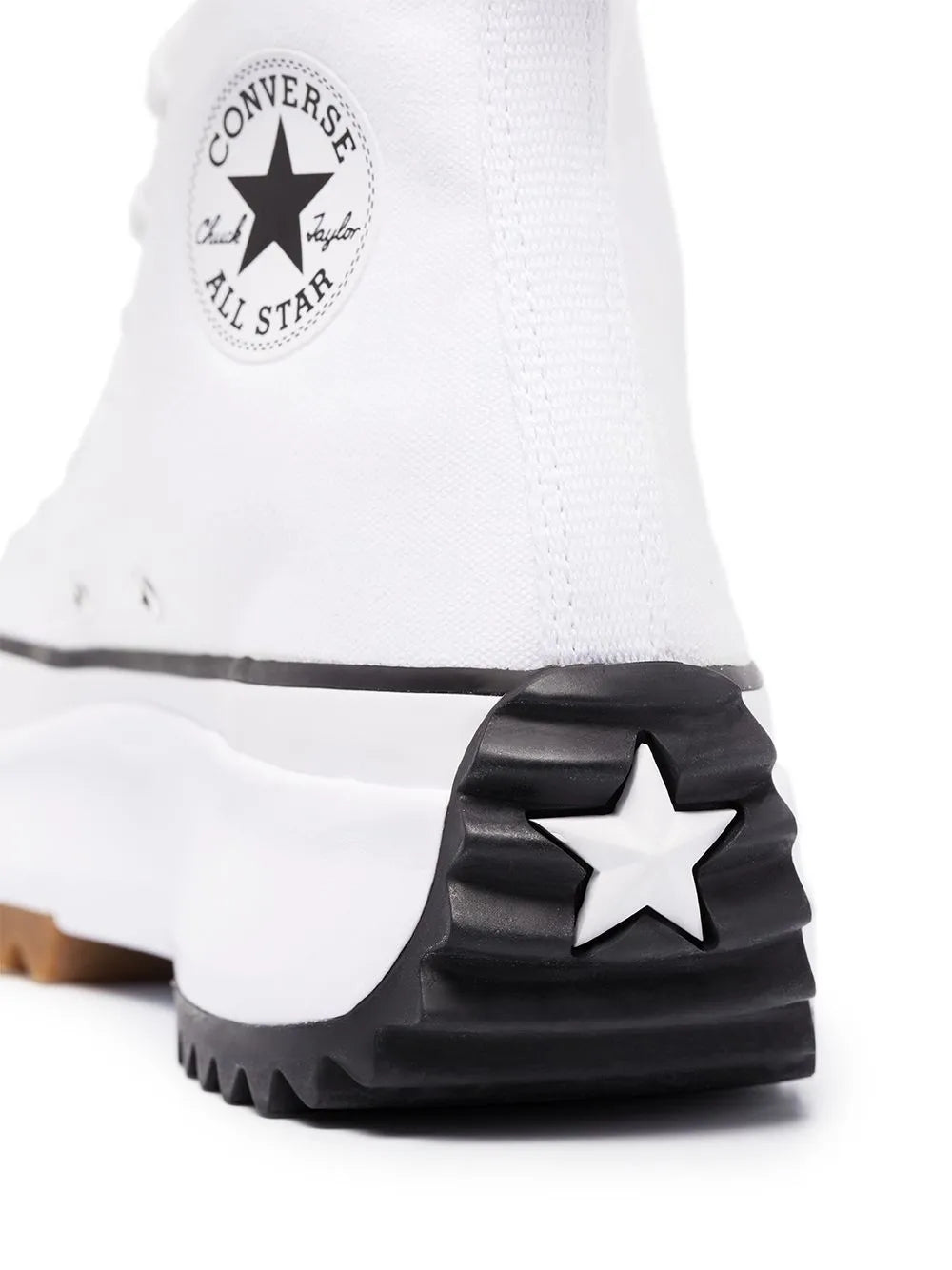 Converse Run Star Hike Hi White Sneakers