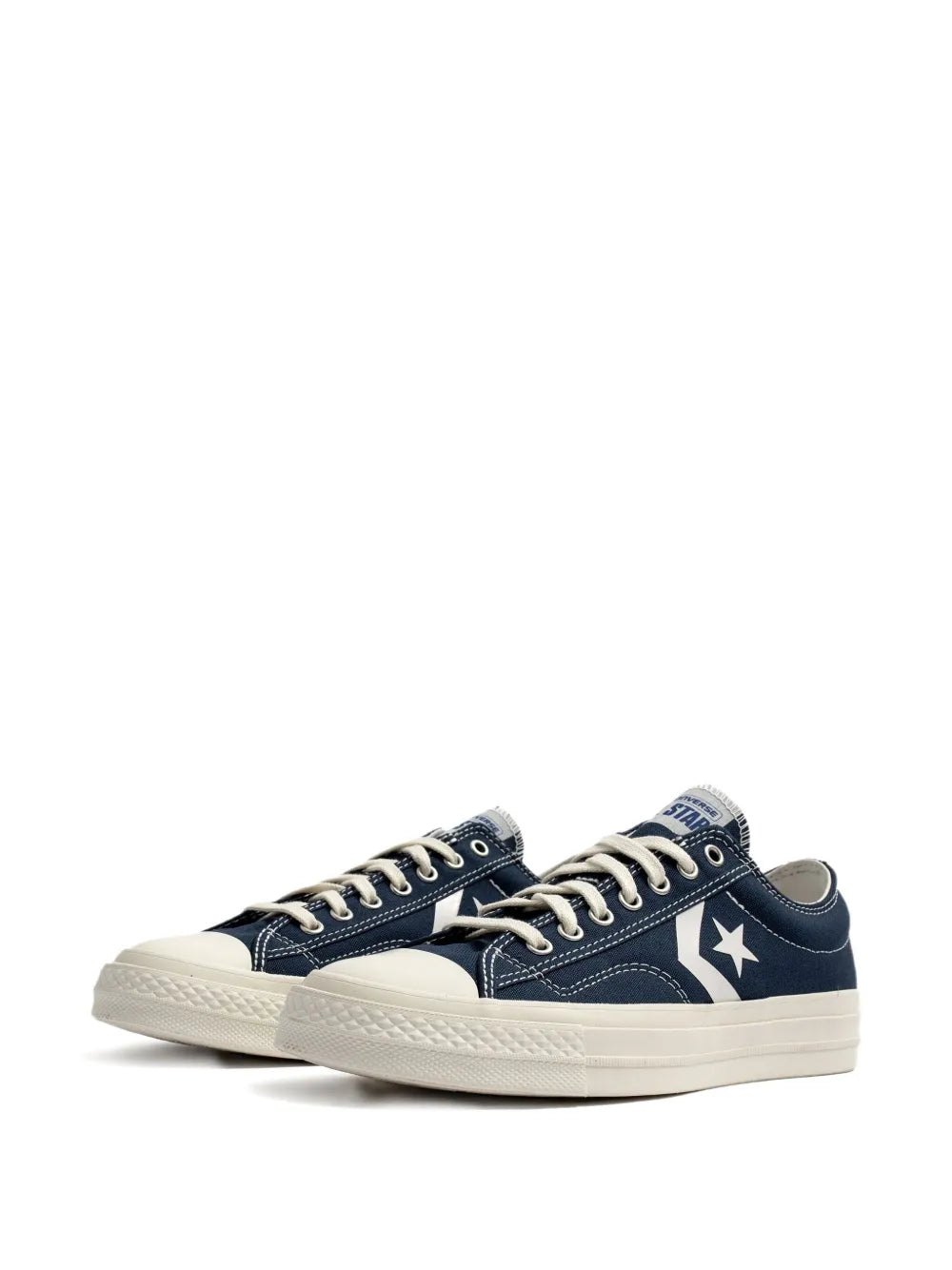 Converse Star Player 76 Low Navy Vintage White Sneakers