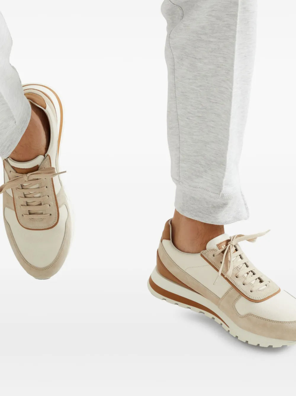 Brunello Cucinelli Panelled Sneakers