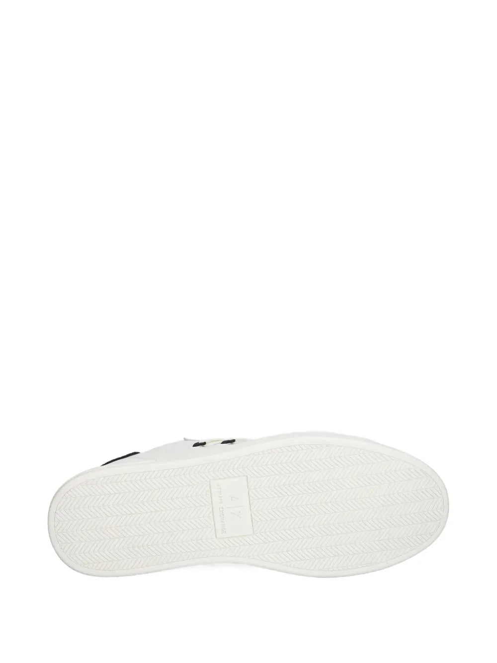 Armani Exchange Leather Panelled Trainers