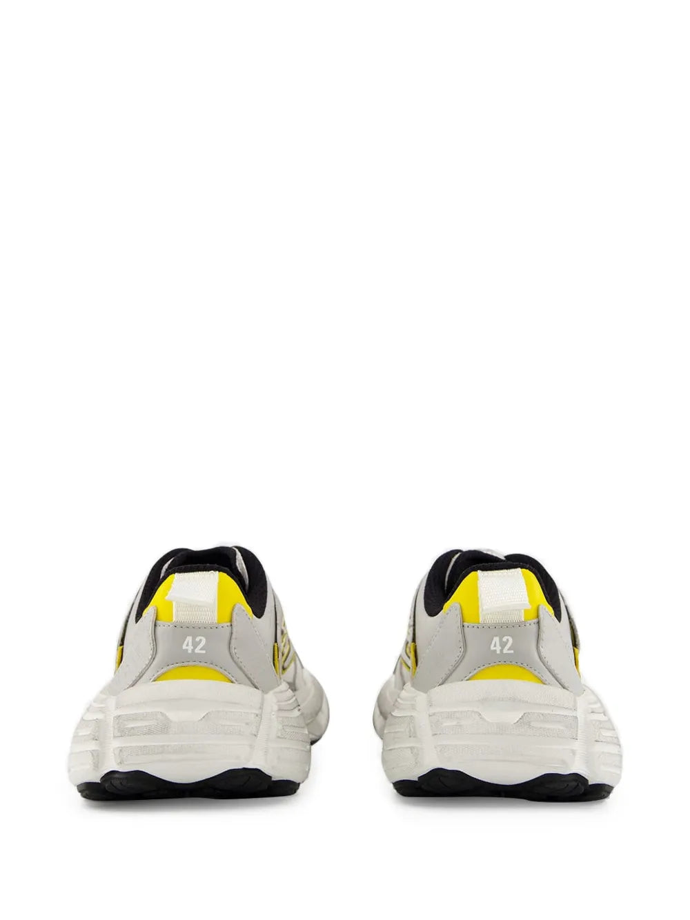 Balenciaga Monday Leather Logo Sneakers