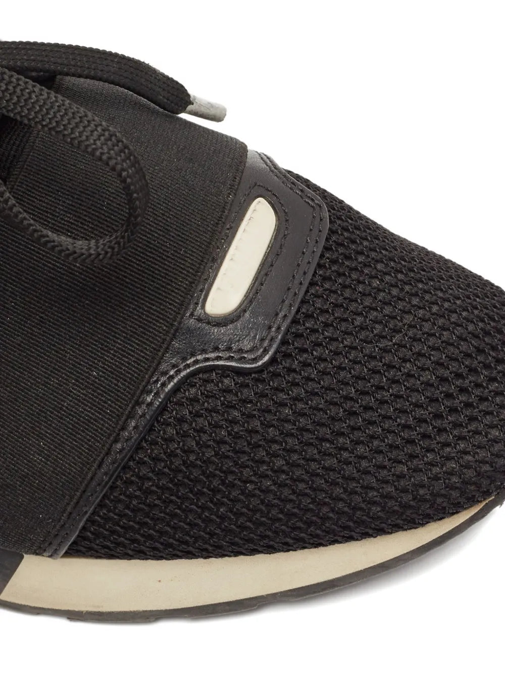 Balenciaga Pre-Owned Leather Mesh