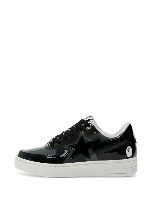 A BATHING APE Sta Icon Patent Leather Low-Top