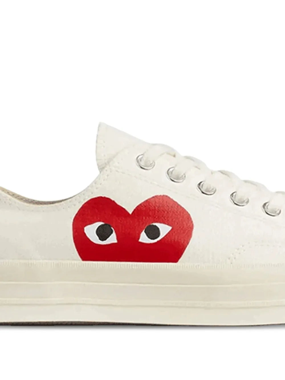 Comme Des Gar ns Play X Converse Heart-Logo Sneakers