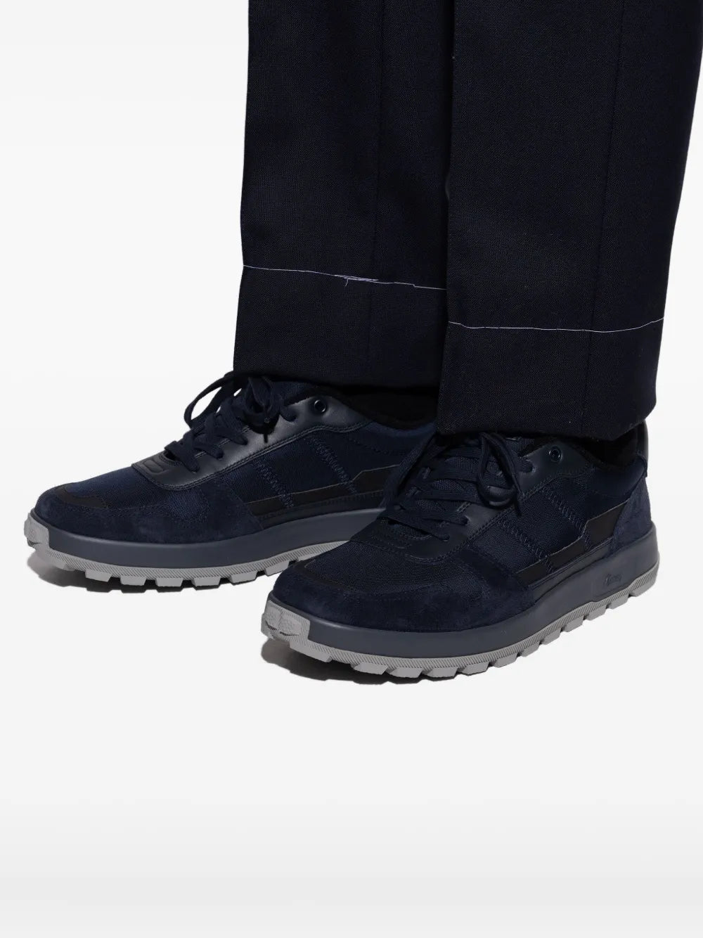 Brioni Crossing Lace-Up Sneakers