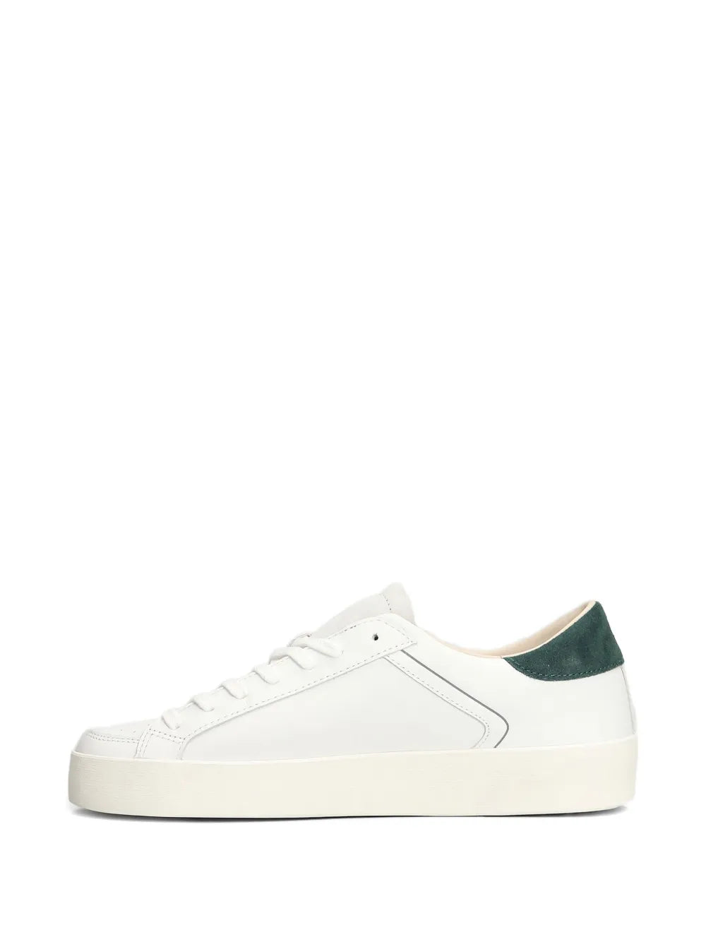 D.A.T.E. Leather-Panelled Suede Sneakers