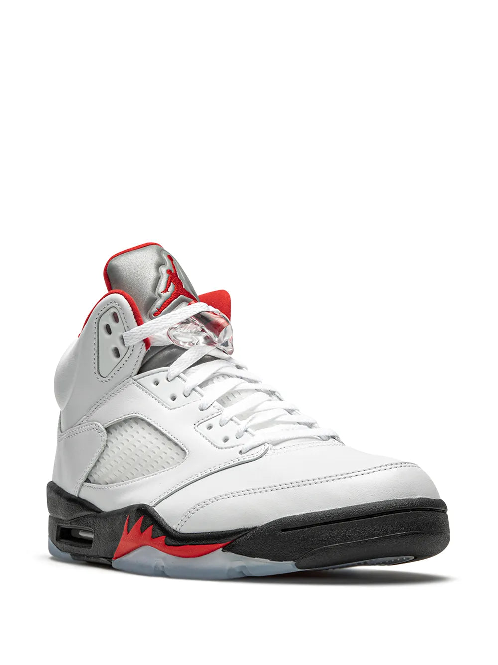 Air Jordan 5 Retro Fire Red Silver Tongue 2020 Sneakers