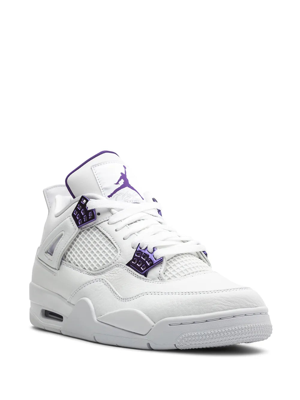 Air Jordan 4 Retro Metallic Pack - Purple Sneakers