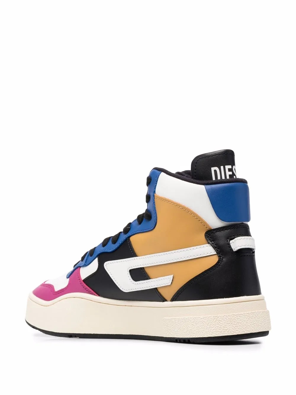 Diesel Leather High-Top Sneakers