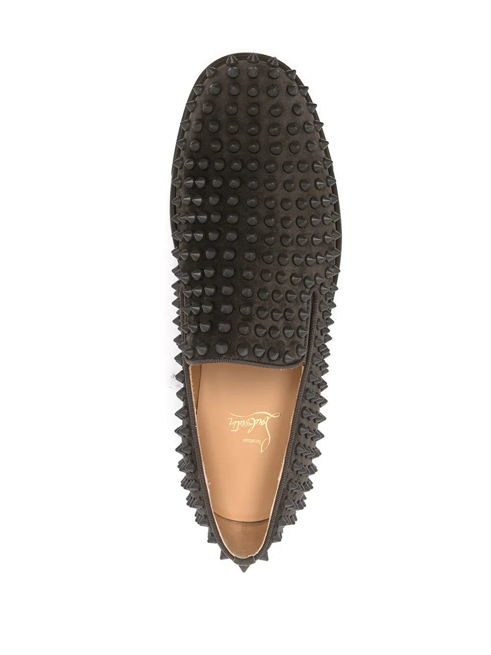 Christian Louboutin Roller Spike-Embellished Slip-On Sneakers