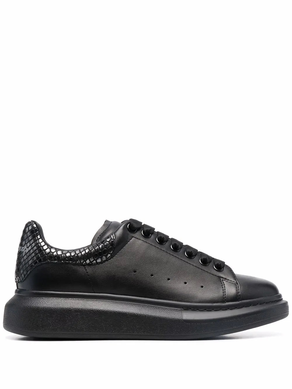 Alexander Mcqueen Oversized Snakeskin-Effect Sneakers