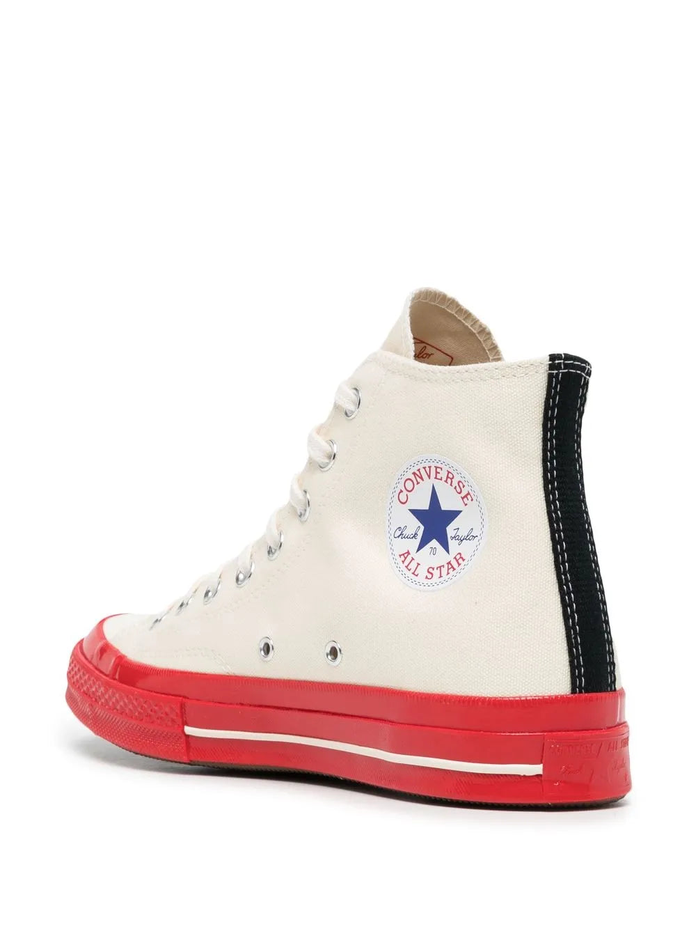 Comme Des Gar ns Play X Converse Chuck 70 High-Top Sneakers