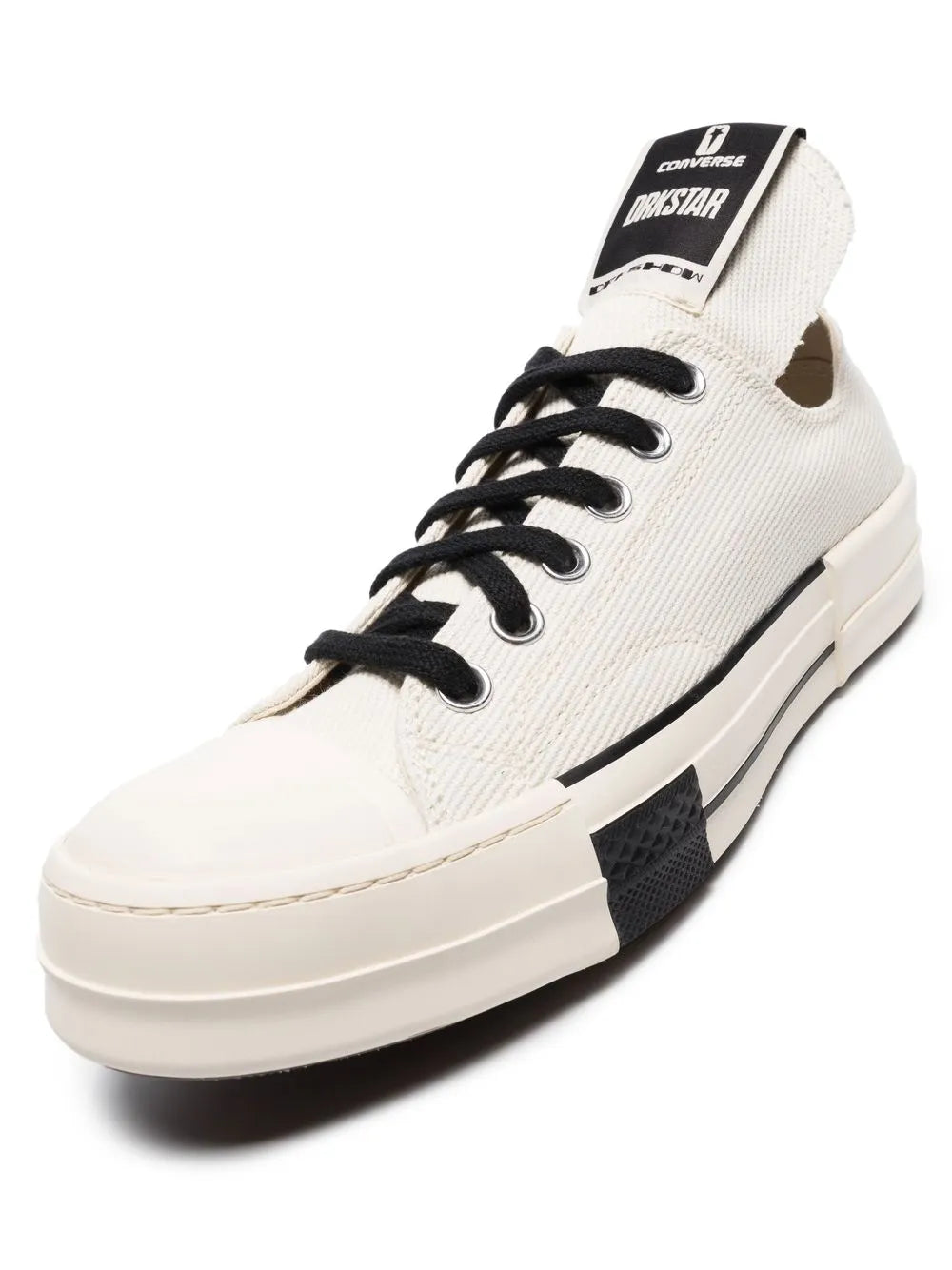 Converse X Rick Owens Drkshdw Drkstar Ox Low-Top Sneakers