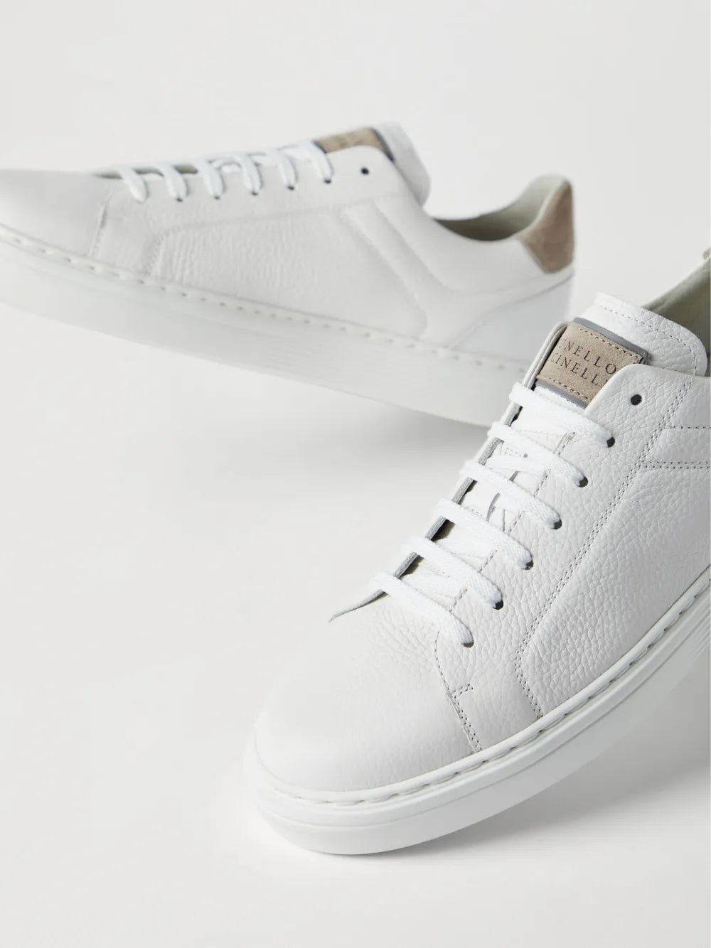 Brunello Cucinelli Panelled Low-Top Sneakers