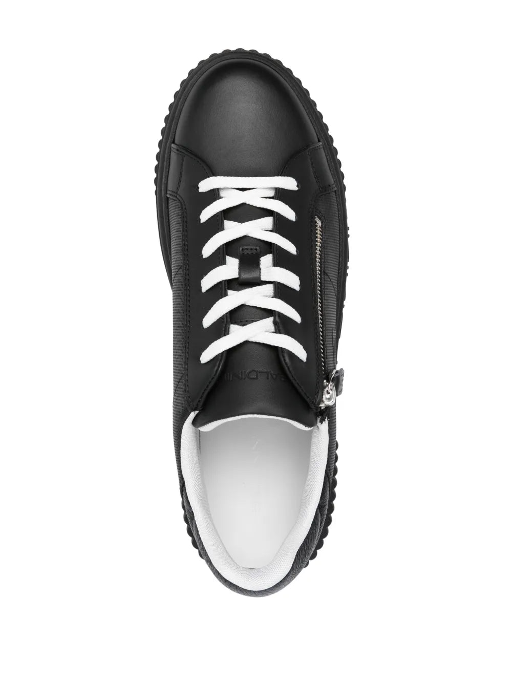 Baldinini Logo-Embossed Low-Top Leather Sneakers