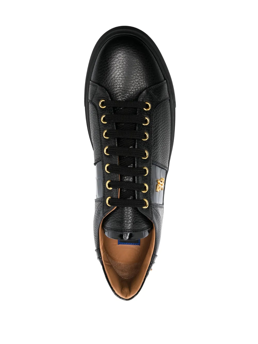 Billionaire Contrast-Detail Low-Top Sneakers
