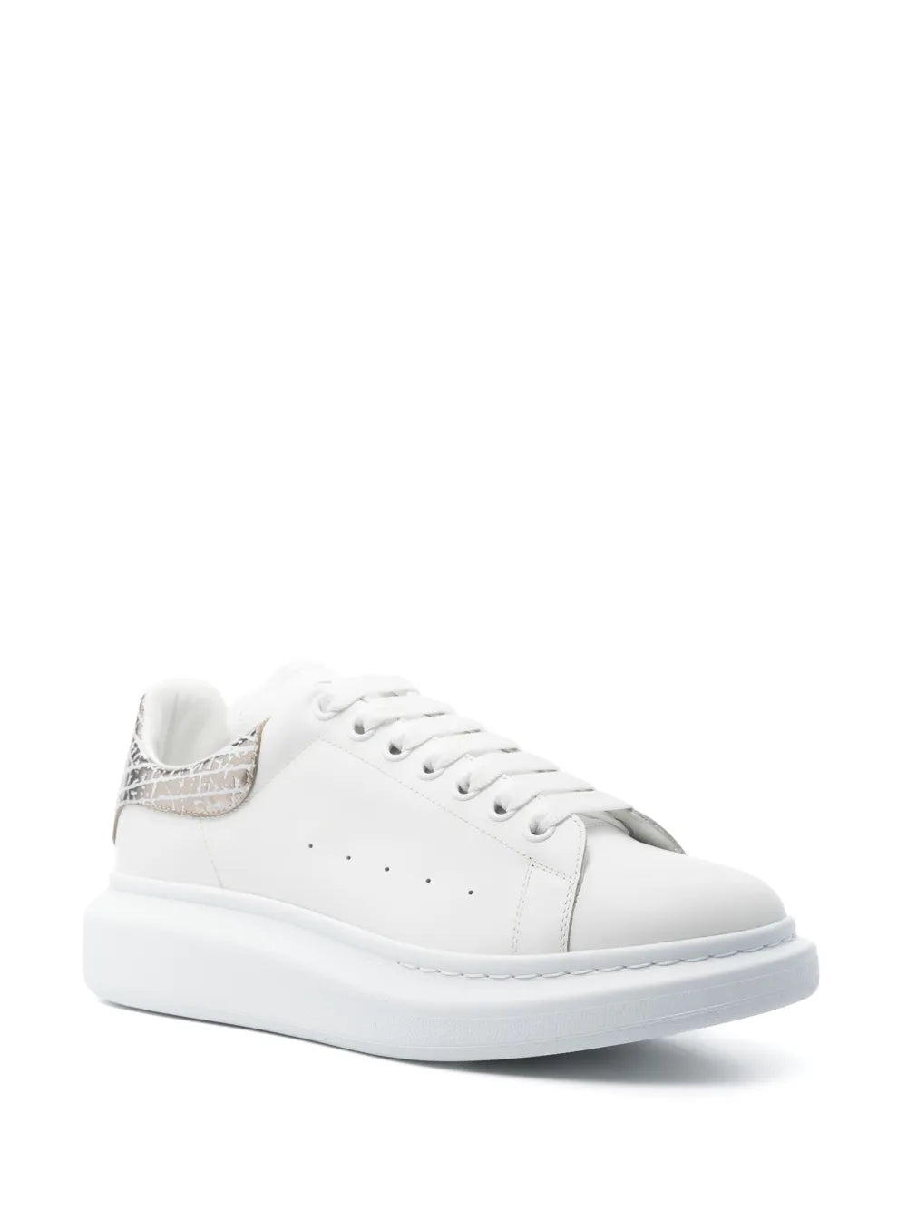 Alexander Mcqueen Oversized Leather Sneakers