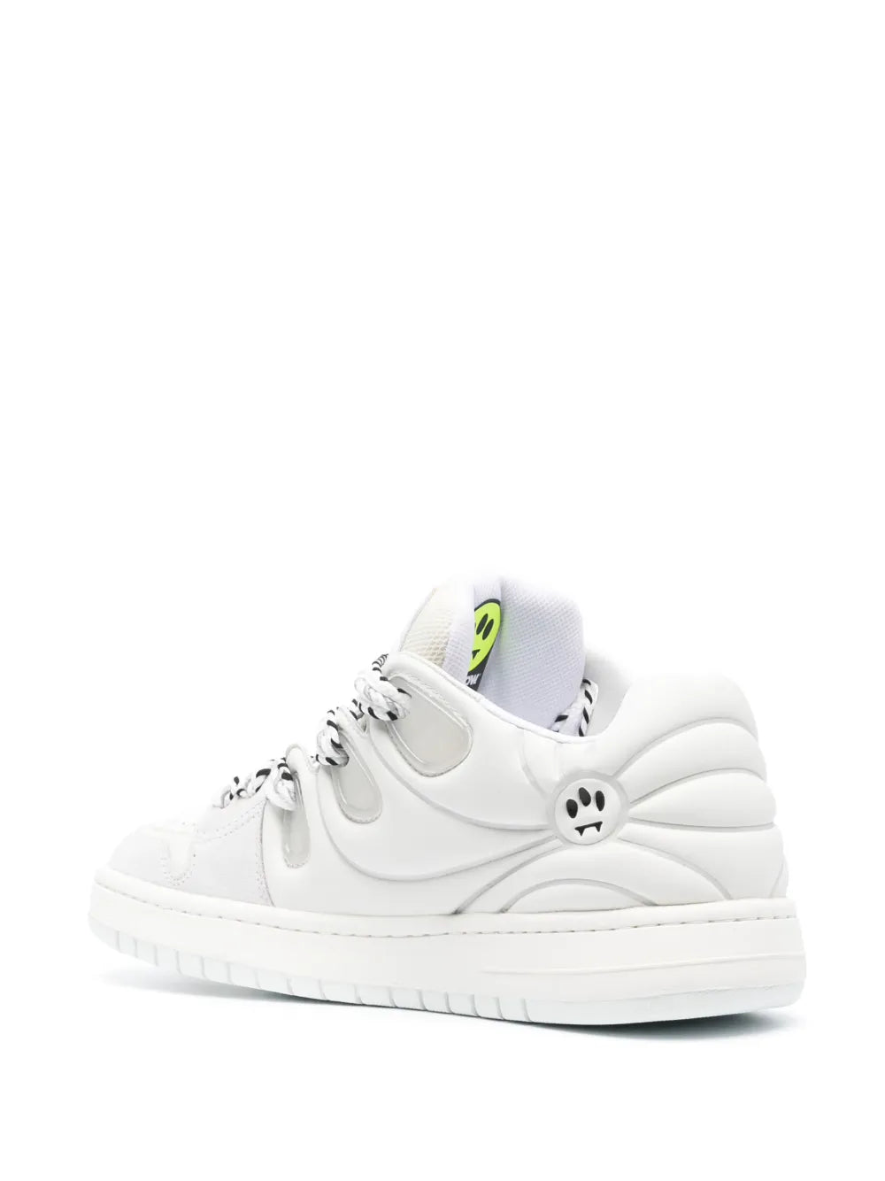 Barrow Ollie Panelled Leather Sneakers