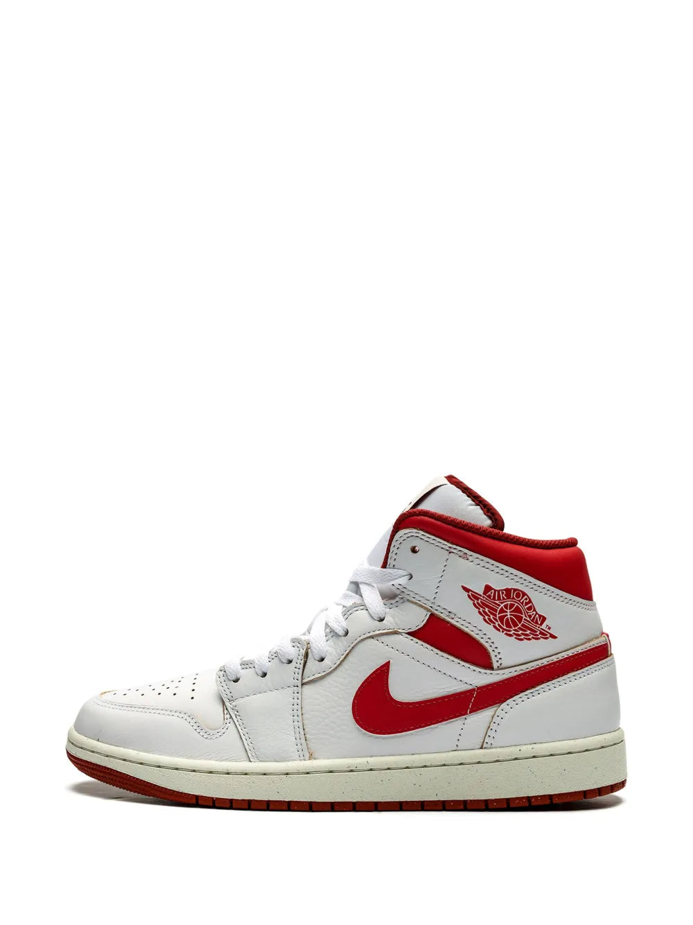 Air Jordan 1 Mid Se Dune Red Sneakers