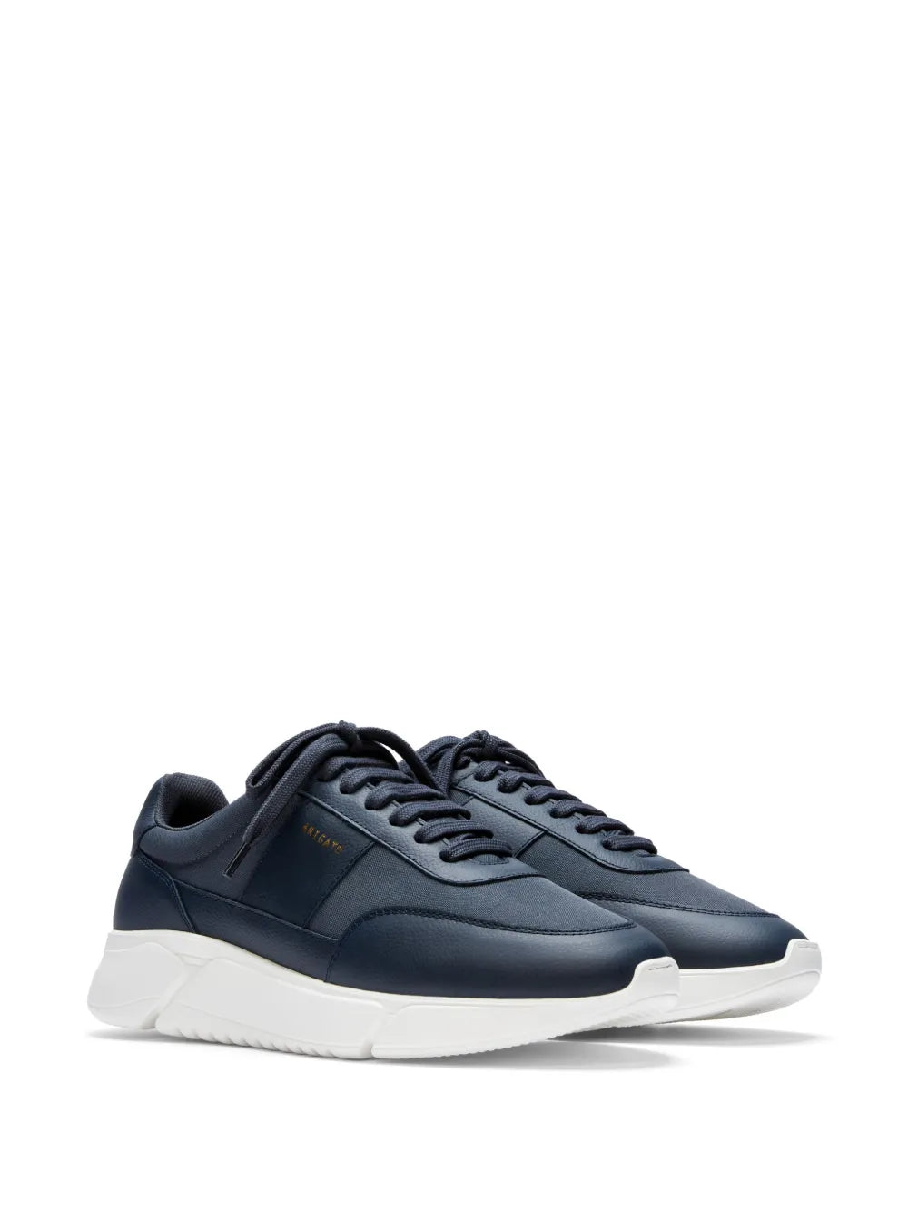 Axel Arigato Logo-Print Panelled Leather Sneakers