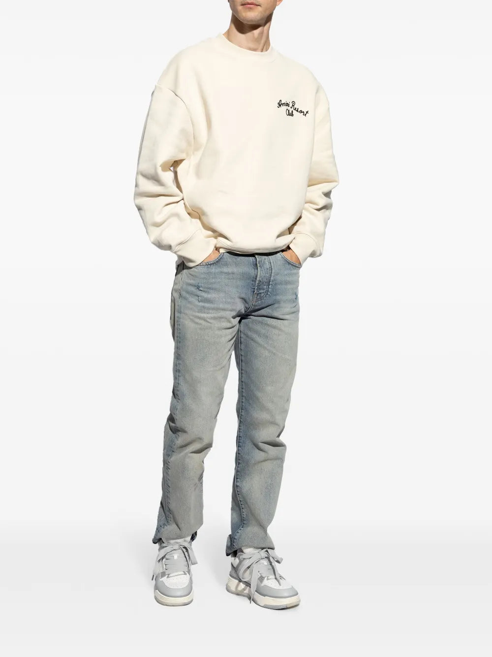 Amiri Ma-1 Panelled Leather Sneakers