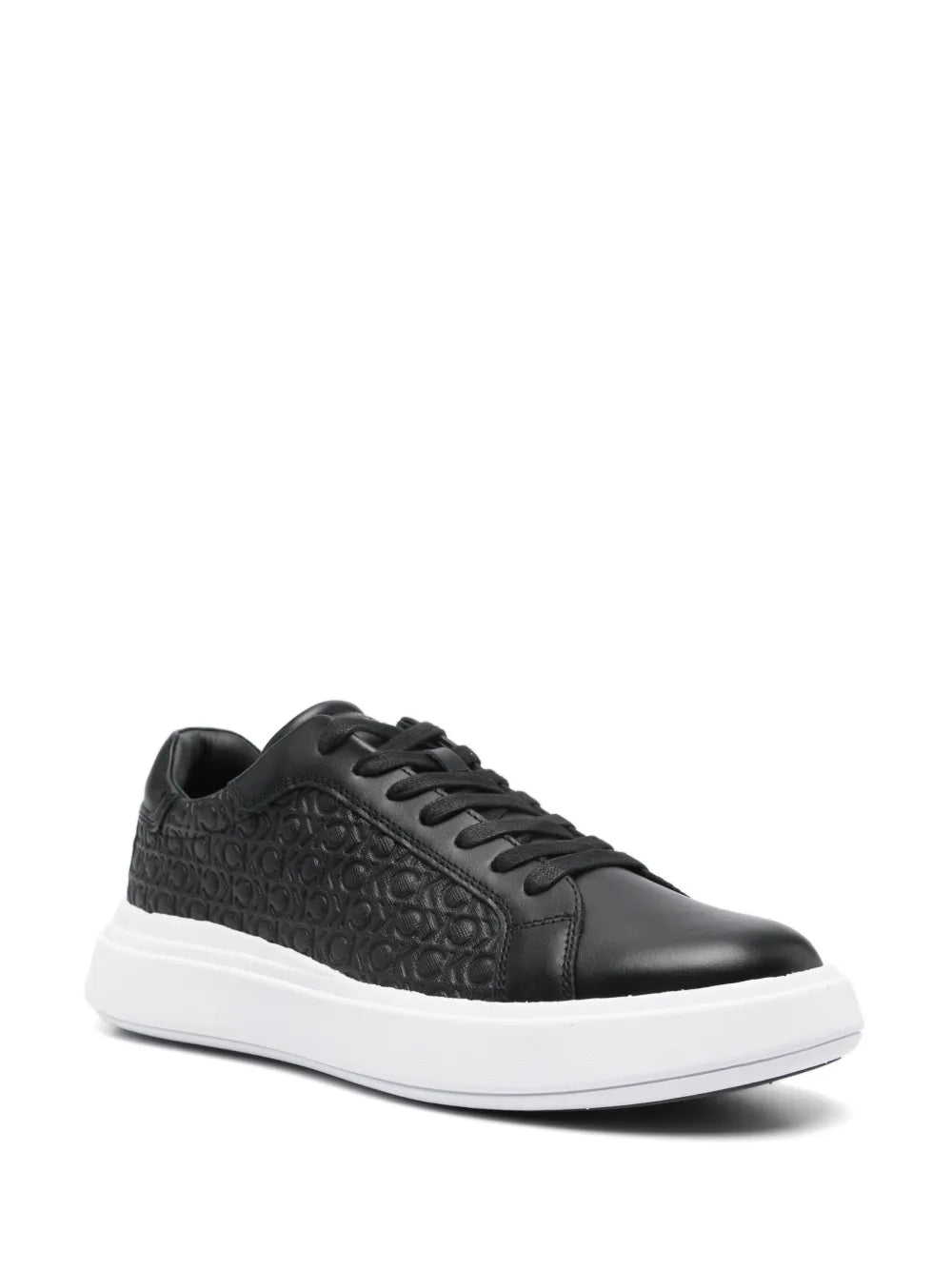 Calvin Klein Monogram-Debossed Sneakers