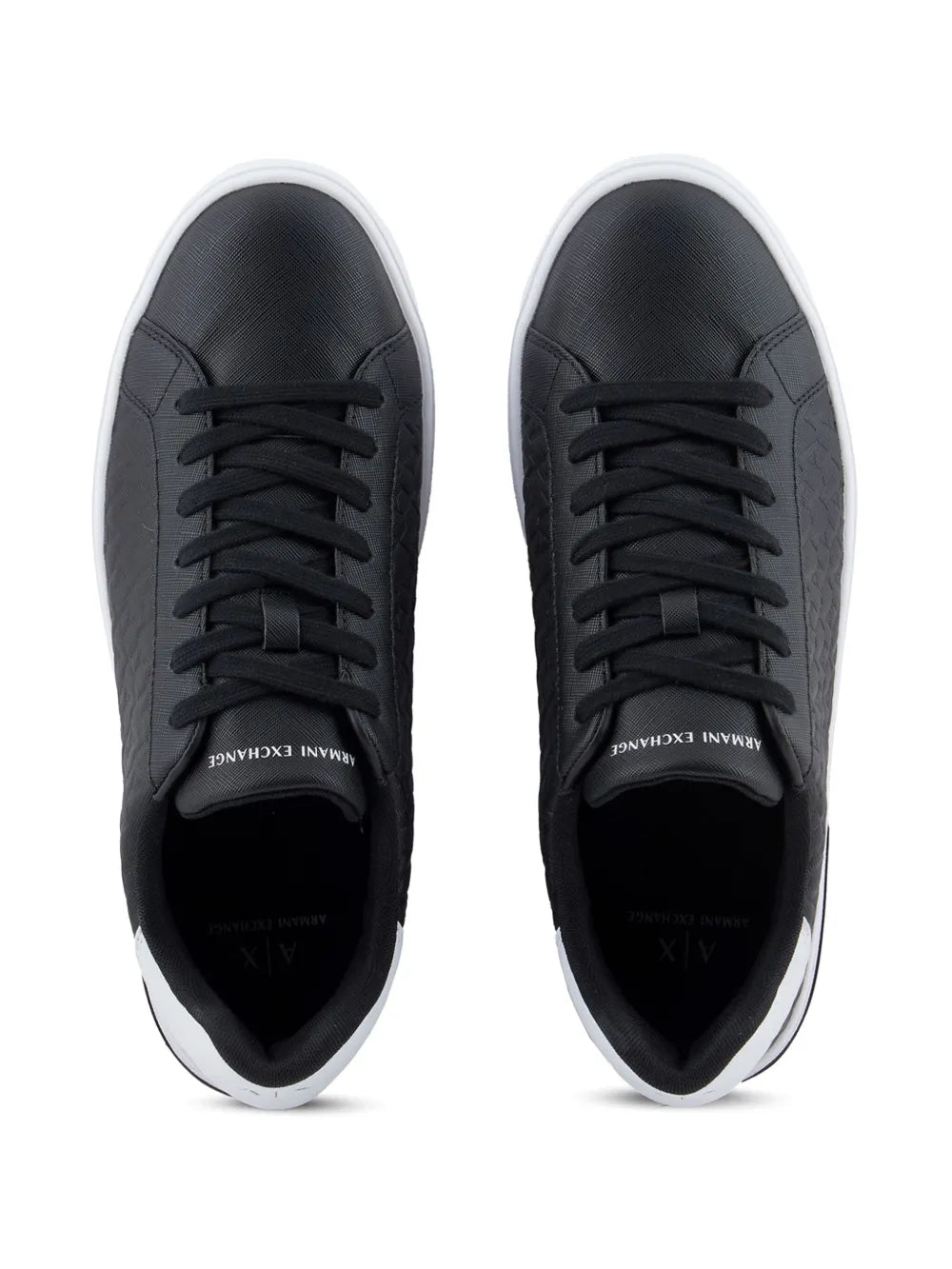 Armani Exchange Monogram-Debossed Sneakers