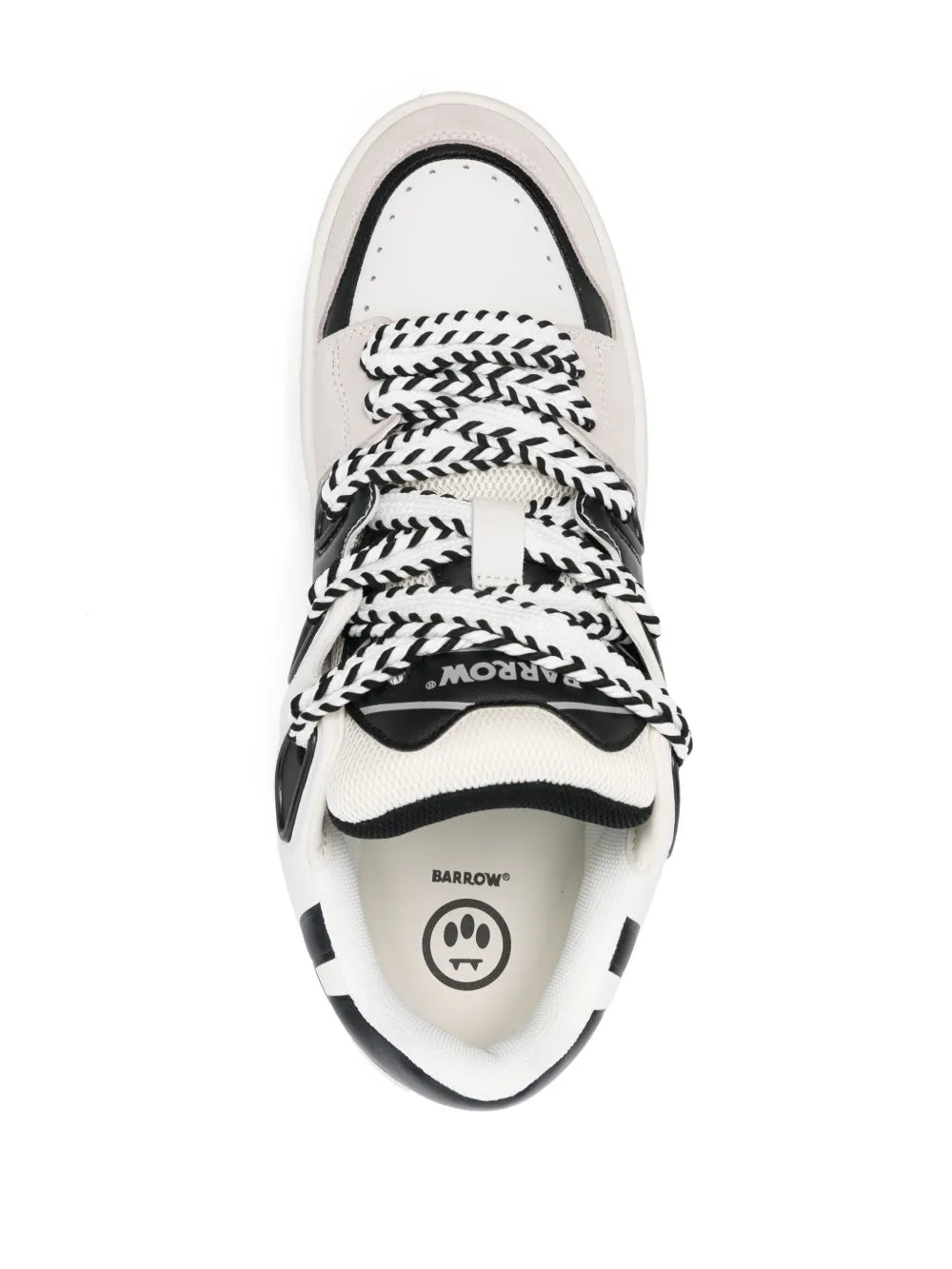 Barrow Ollie Panelled Leather Sneakers