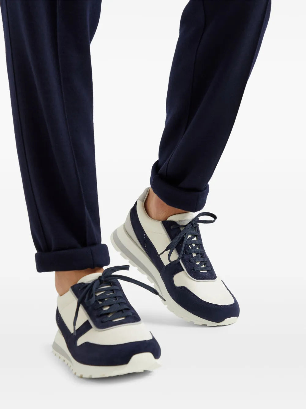 Brunello Cucinelli Panelled Sneakers