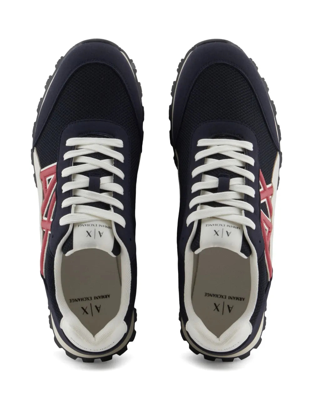 Armani Exchange Logo-Patch Sneakers