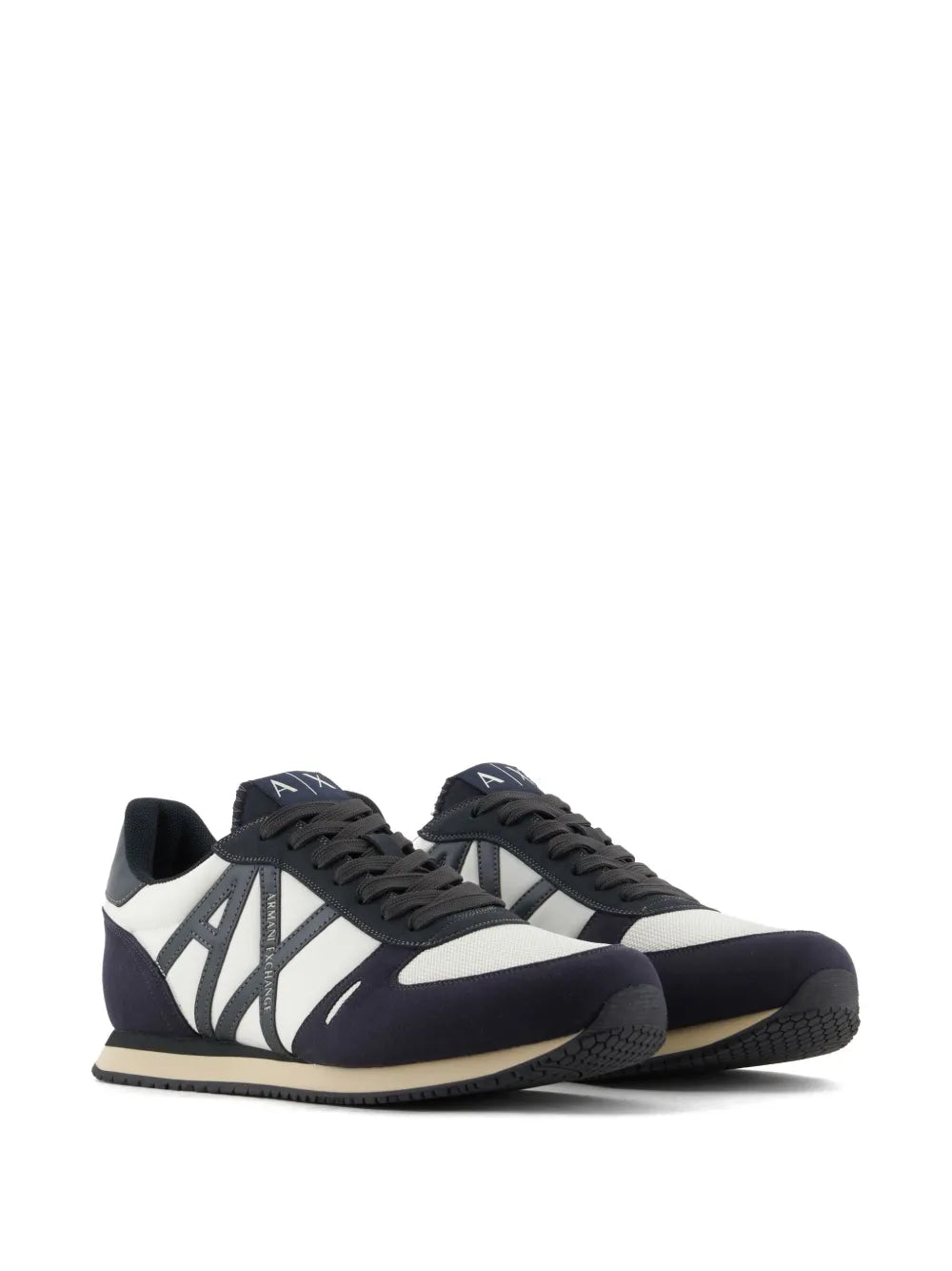 Armani Exchange Logo-Patch Sneakers