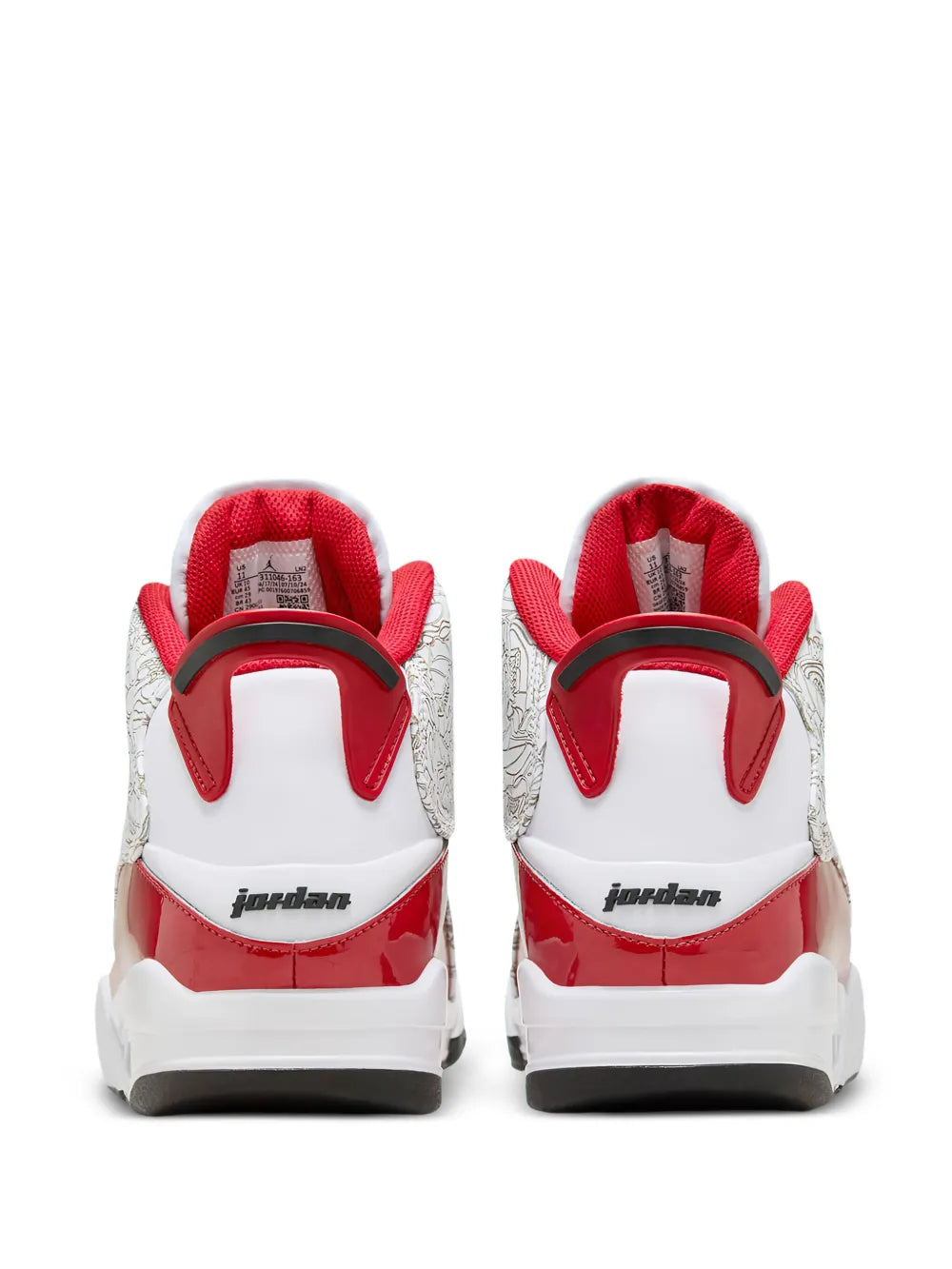 Air Jordan Dub Zero Cherry Sneakers