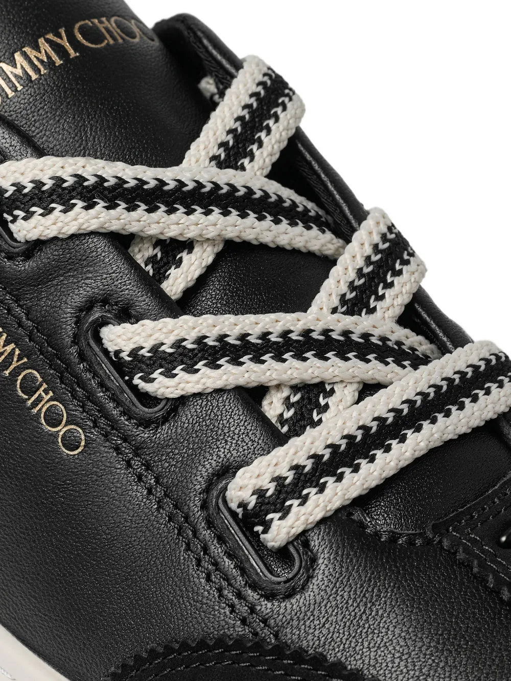 Jimmy Choo Diamond Leather Lace-Up