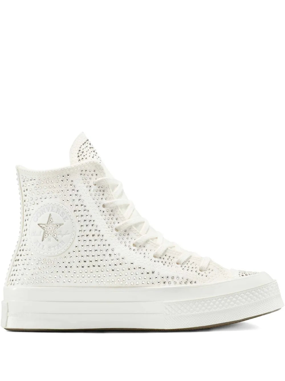 Converse Chuck 70 Hi Swarovski White Sneakers