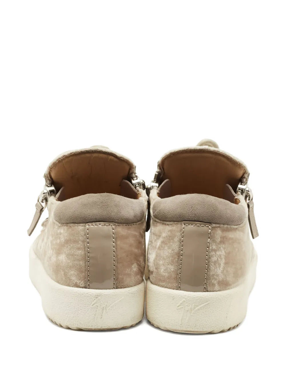 Giuseppe Zanotti Vintage Velvet Zip