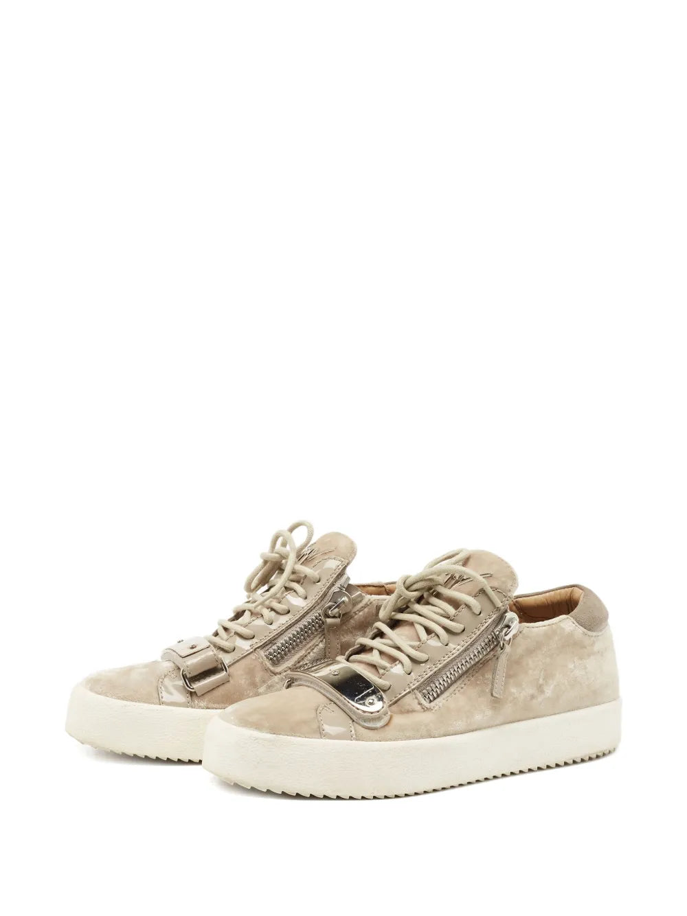 Giuseppe Zanotti Vintage Velvet Zip