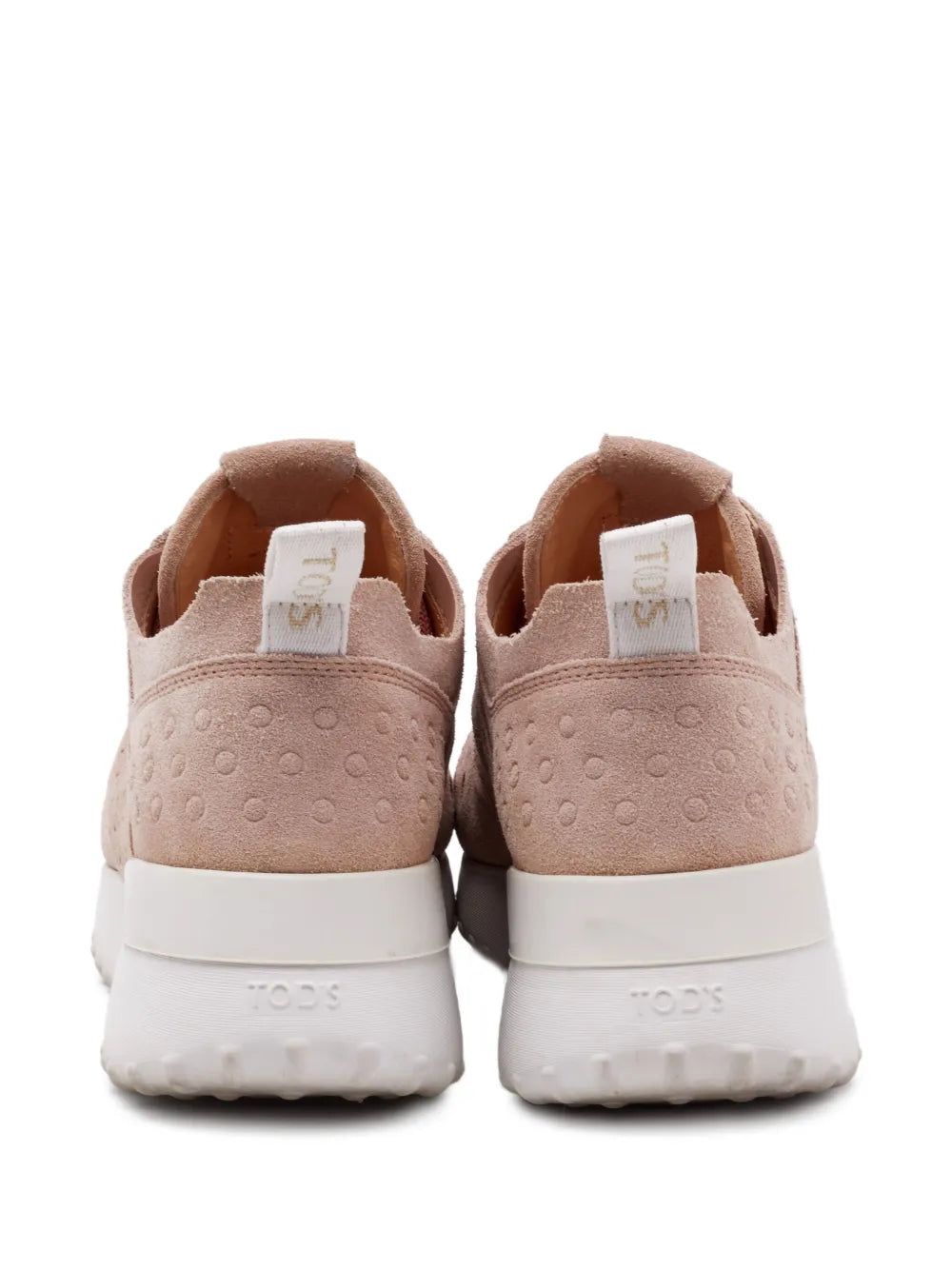 Tod's Vintage Pre-Owned Suede Perforated
