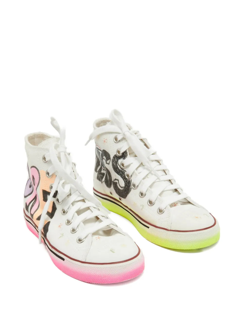 VETEMENTS Graffiti High-Top