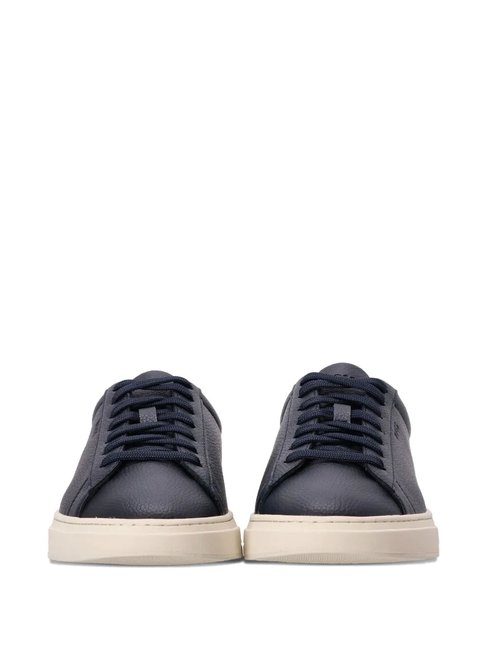 Boss Leather Lace-Up Sneakers