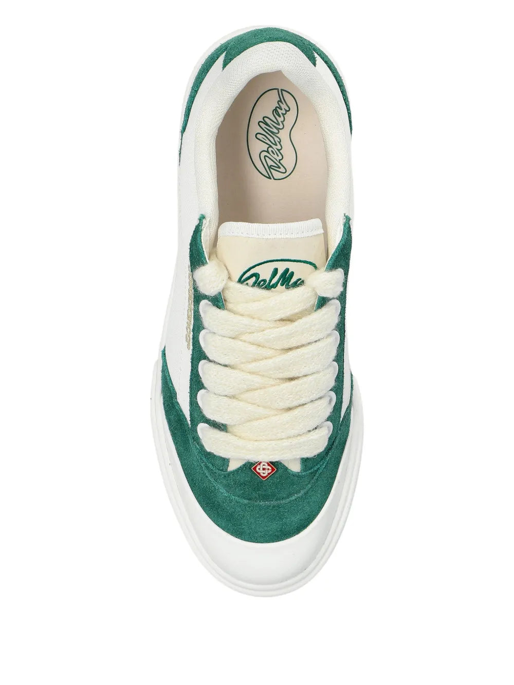 Casablanca Suede Leather Panelled Sneakers