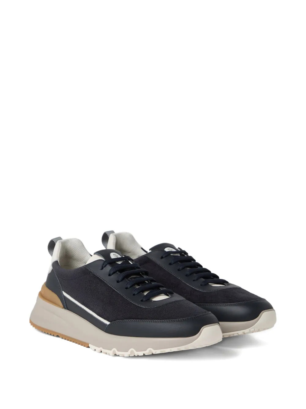 Brunello Cucinelli Lace-Up Suede Sneakers