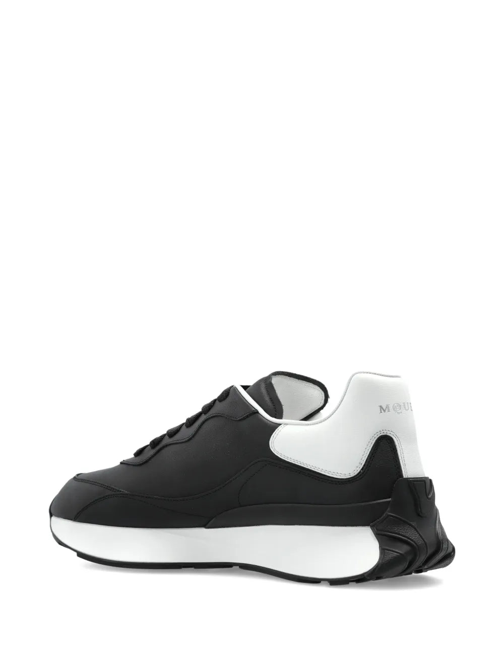 Alexander Mcqueen Leather Logo Trainers