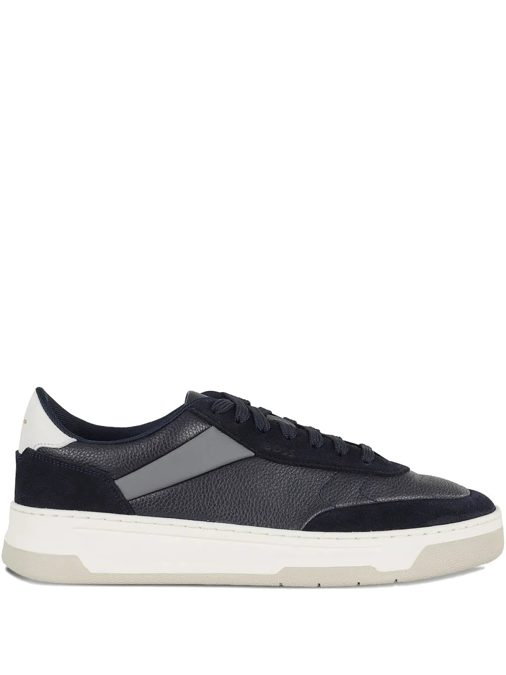 Boss Leather Panel Sneakers
