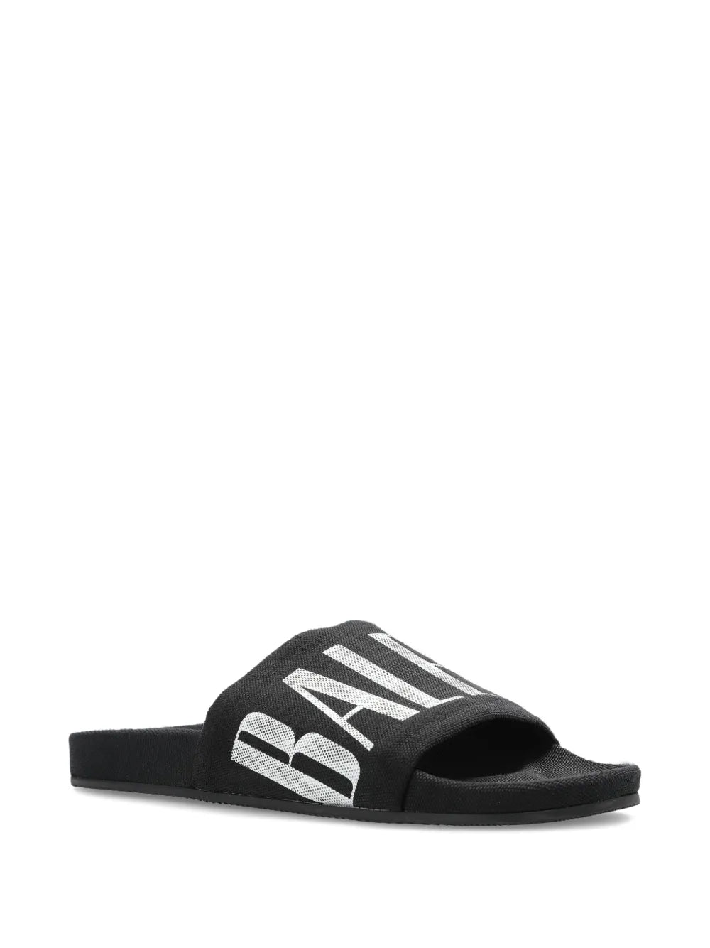 Balenciaga Logo-Print Slides
