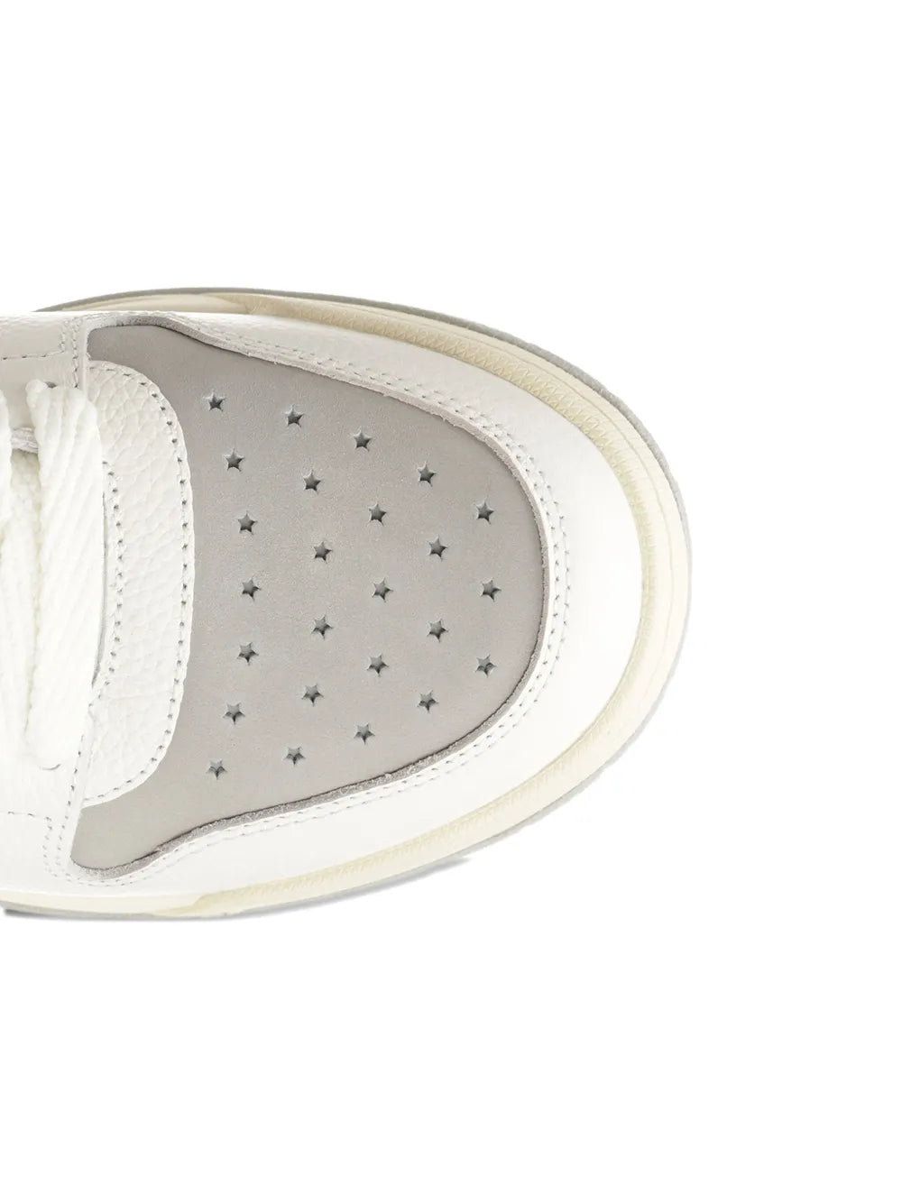 Amiri Logo-Detail Leather Lace-Up Low-Top Sneakers