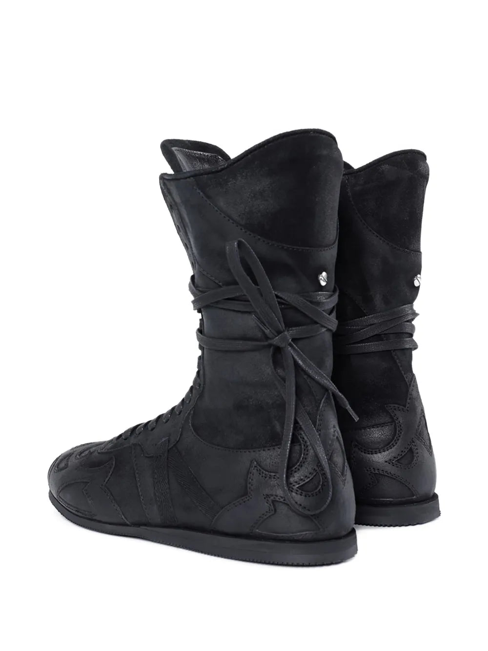 Ann Demeulemeester Palne Suede Lace-Up Sneakers
