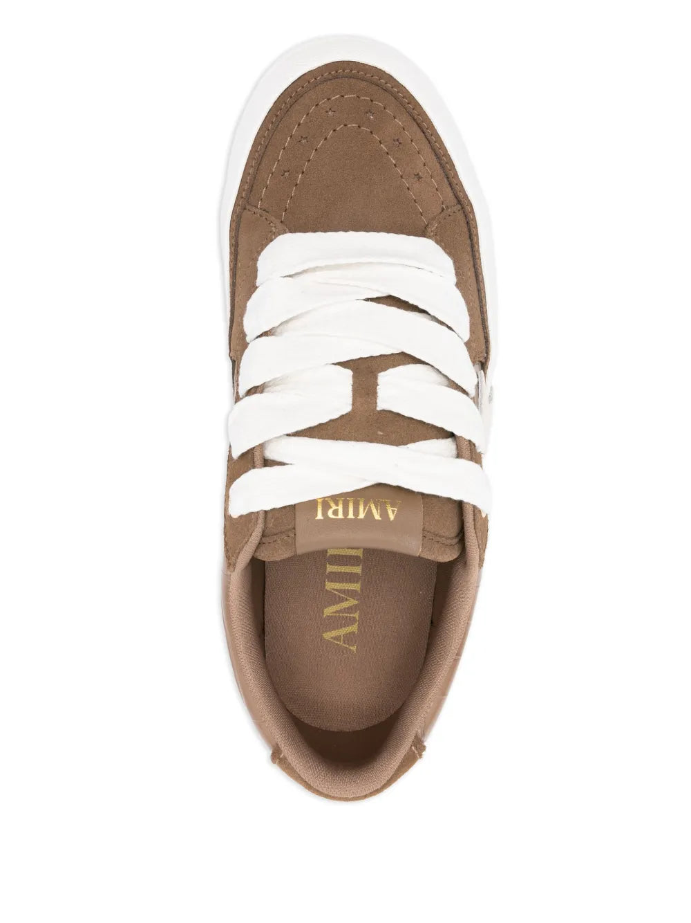 Amiri Star-Embellished Suede Trainers