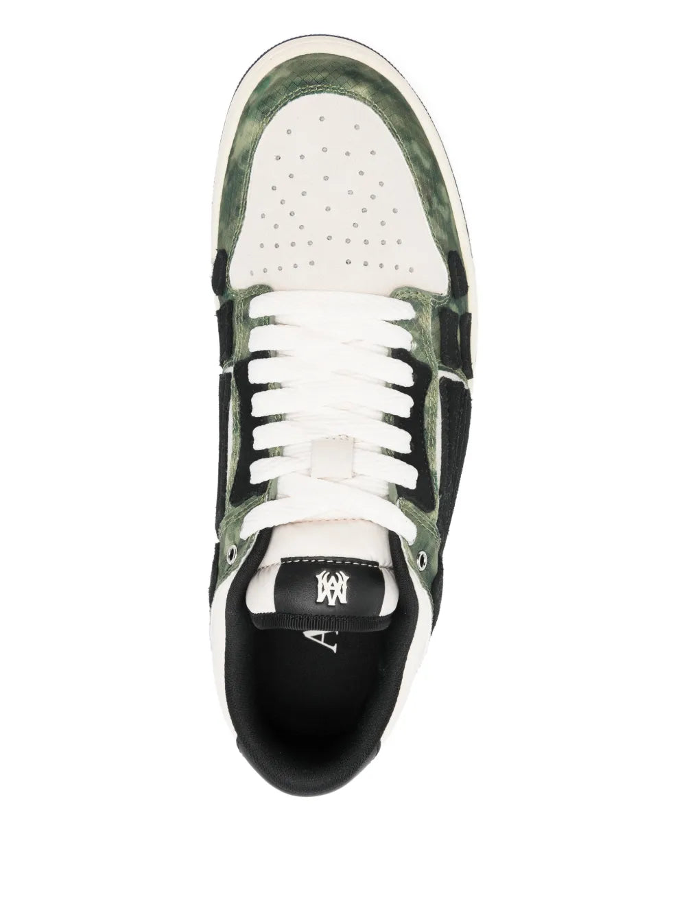 Amiri Camo Skel Lace-Up Sneakers