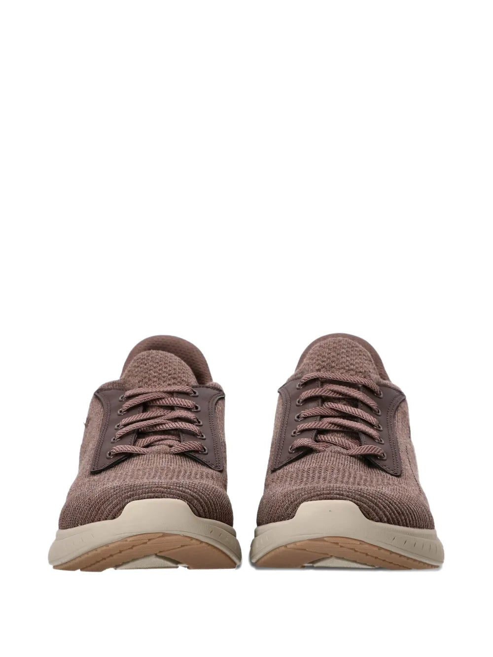 Boss Lace-Up Panelled Sneakers