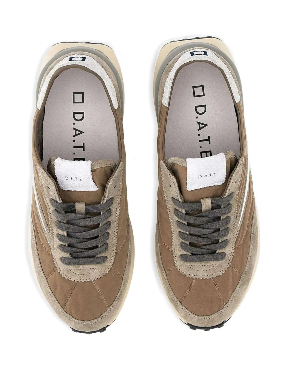 D.A.T.E. Athleta Touch Suede Nylon Sneakers